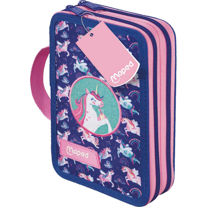 Artikelbild 2 für maped Federmäppchen befüllt EINHORN Einhorn 38-teilig, 22,0 x 14,0 cm, Artikelnummer 798047