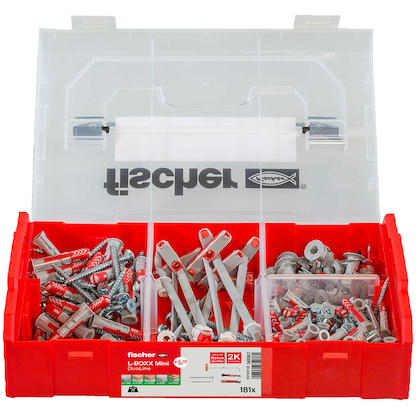 Artikelbild 3 für fischer L-Boxx mini DuoLine 548862 Dübel- und Schrauben-Sortiment, 181-teilig, Artikelnummer 480507