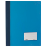 Artikelbild 1 für DURABLE Schnellhefter DURALUX Kunststoff hellblau DIN A4 überbreit, 10 St., Artikelnummer 567529