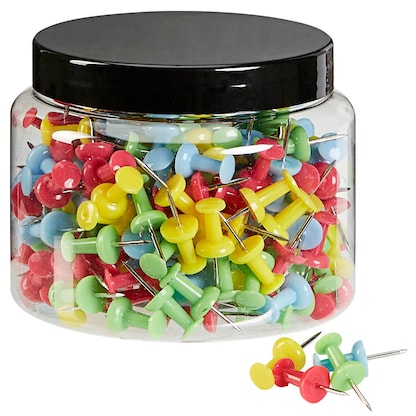 Artikelbild für Gowi Pinnnadeln farbsortiert, 200 St., Artikelnummer 798381