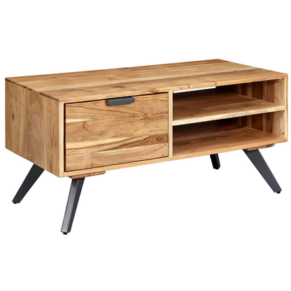 Artikelbild 4 für WOHNLING Couchtisch rechteckig Holz akazie 95,0 x 45,0 x 45,0 cm, 1 St., Artikelnummer 438521