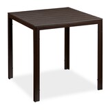 Artikelbild 1 für relaxdays Gartentisch braun quadratisch 77,5 x 77,5 x 74,5 cm, Artikelnummer 767752