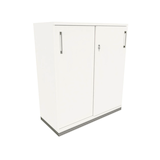 Artikelbild 1 für fm Schiebetürenschrank Oldenburg, 4260649683132 weiß 1 Fachboden 100,0 x 44,2 x 113,3 cm, Artikelnummer 407252