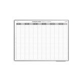 Artikelbild 1 für ALLboards Jahresplaner, Monatseinteilung 120,0 x 90,0 cm, Artikelnummer 502639