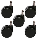 Artikelbild 1 für Topstar Stuhlrollen für Teppichböden, 5 St., Artikelnummer 874115