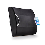 Artikelbild 1 für Maximex Rückenstütze für Bürostuhl verstellbar schwarz für Bürostühle, 1 St., Artikelnummer 693017