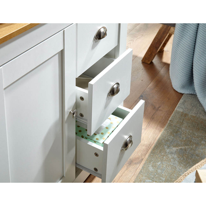 Artikelbild 5 für WOHNLING Kommode, WL6.384 weiß 79,0 x 35,0 x 81,0 cm, 1 St., Artikelnummer 908651