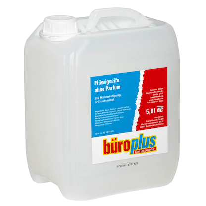 Artikelbild für büroplus ohne Parfum Flüssigseife 5,0 l, Artikelnummer 423374