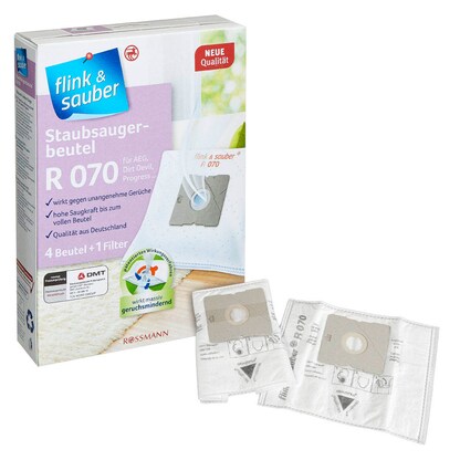 Artikelbild für flink & sauber R 070 Staubsaugerbeutel, 4 St., Artikelnummer 539423