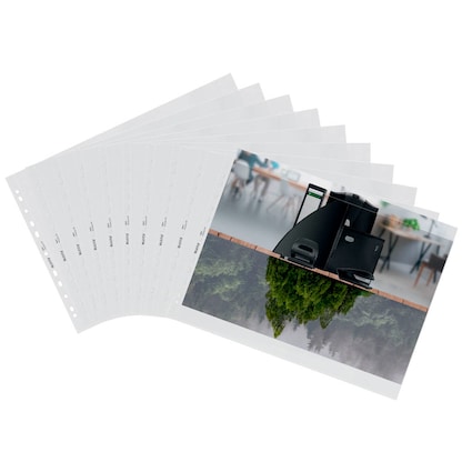 Artikelbild für LEITZ Prospekthüllen recycle 4019 DIN A3 quer transparent genarbt 0,10 mm, 25 St., Artikelnummer 304442