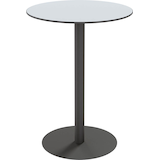 Artikelbild 1 für meet powered by PAPERFLOW CROSS Stehtisch rund HPL-Platte grau 80,0 x 80,0 x 110,0 cm, 1 St., Artikelnummer 320949