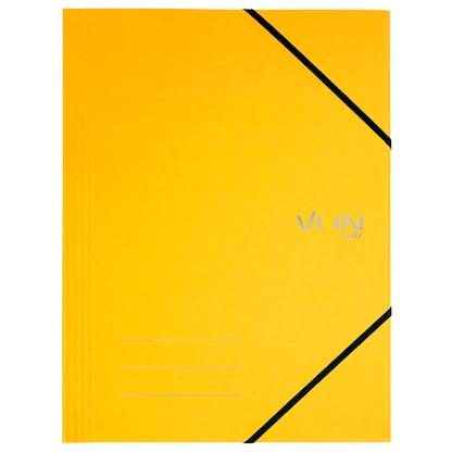 Artikelbild 2 für VON LEITZ Eckspanner DIN A4 gelb, 1 St., Artikelnummer 635179