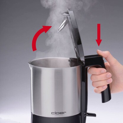 Artikelbild 2 für Cloer Wasserkocher 4700 schwarz 1,5 l 1.800 W, Artikelnummer 108233