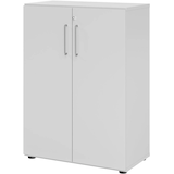 Artikelbild 1 für HAMMERBACHER Aktenschrank 938T3, V938T3/5/5/BS lichtgrau 2 Fachböden 80,0 x 42,0 x 110,0 cm, Artikelnummer 993340