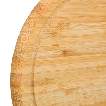 Artikelbild 3 für relaxdays Frühstücksbretter Natur Ø 25,0 cm 4-tlg., 4 St., Artikelnummer 362192