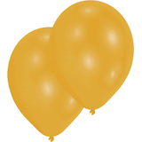 Artikelbild 1 für amscan® Luftballons gold, 50 St., Artikelnummer 996025