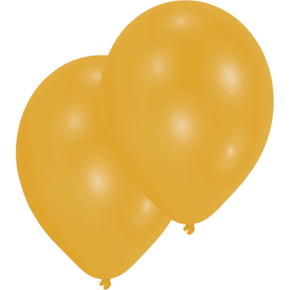 Artikelbild für amscan® Luftballons gold, 50 St., Artikelnummer 996025