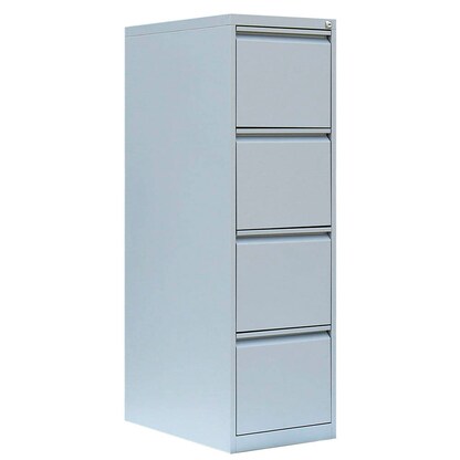 Artikelbild 2 für LÜLLMANN Hängeregistraturschrank lichtgrau 4 Schubladen 40,0 x 62,0 x 132,0 cm, 1 St., Artikelnummer 183539