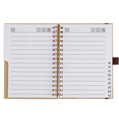 Artikelbild 3 für BRUNNEN Adressbuch Wire beige, 1 St., Artikelnummer 264307