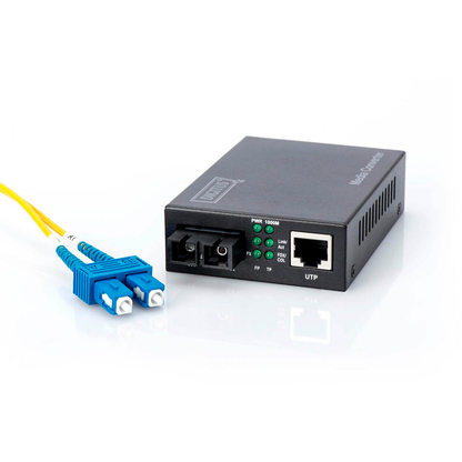 Artikelbild für DIGITUS DN-82121-1 RJ45/SC Duplex Media Converter, Artikelnummer 381317