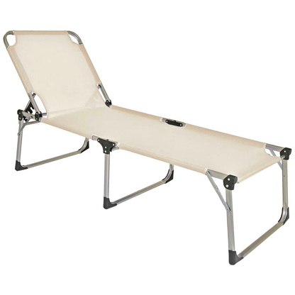 Artikelbild für Garden Pleasure Sonnenliege ABACO braun Aluminium, Artikelnummer 795868