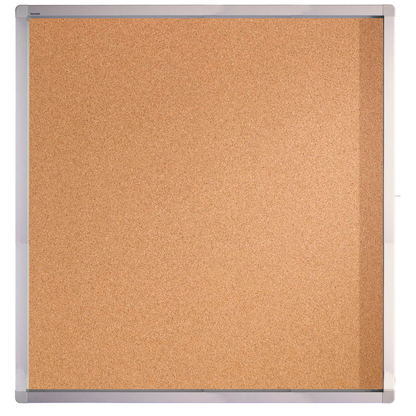 Artikelbild für FRANKEN Schaukasten ECO silber 12x DIN A4 98,0 x 4,5 x 101,1 cm, 1 St., Artikelnummer 534394