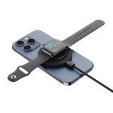 Artikelbild 1 für XLAYER MagFix Pro 3-in-1 Induktive Ladestation schwarz, 15 Watt, Artikelnummer 344927