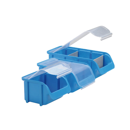 Artikelbild 3 für hünersdorff Sichtlagerkasten 4,24 l blau, Artikelnummer 678153