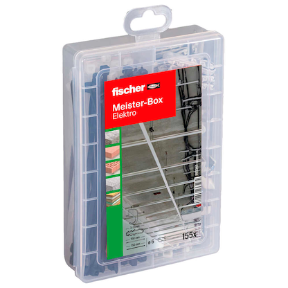 Artikelbild für fischer Kabelbinder-Set Meister-Box Elektro, 1 Set, Artikelnummer 480529