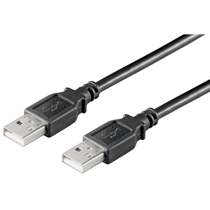 Artikelbild für goobay USB 2.0 A Kabel 3,0 m schwarz, 1 St., Artikelnummer 613962