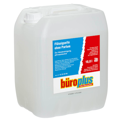 Artikelbild für büroplus ohne Parfum Flüssigseife 10,0 l, Artikelnummer 423520