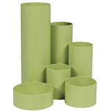 Artikelbild 1 für M&M Stiftehalter Schreibtisch-Boy verde (hellgrün) Polystyrol 6 Fächer 12,9 x 13,9 x 14,7 cm, Artikelnummer 326946