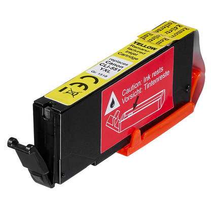 Artikelbild 3 für dots gelb Druckerpatrone kompatibel zu Canon CLI-551 XL Y, Artikelnummer 575537