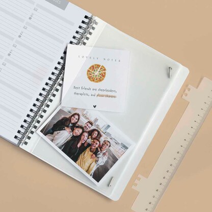 Artikelbild 5 für BRUNNEN Schülerkalender Plain Black 2026/2027 schwarz, 1 St., Artikelnummer 805019