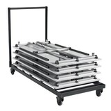 Artikelbild 1 für SODEMATUB Transportwagen schwarz 164,0 x 73,0 x 114,0 cm bis 400,0 kg, Artikelnummer 194183