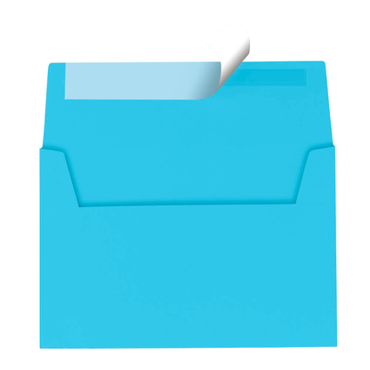 Artikelbild 3 für tecno Briefumschläge colors DIN C6 ohne Fenster blau haftklebend 25 St., Artikelnummer 340950