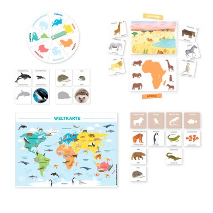 Artikelbild 4 für Jumbo Ich Lerne Entdecken Tieren Lernspiel, 1 St., Artikelnummer 120166