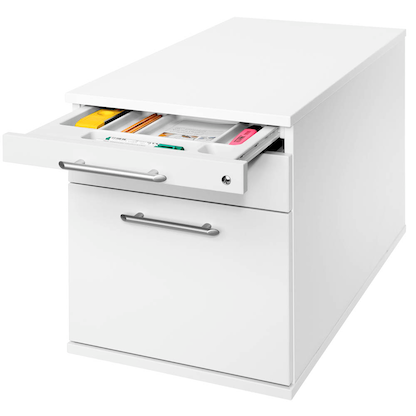 Artikelbild 6 für HAMMERBACHER Solid Rollcontainer weiß 3 Auszüge 42,8 x 80,0 x 51,2 cm, Artikelnummer 350874