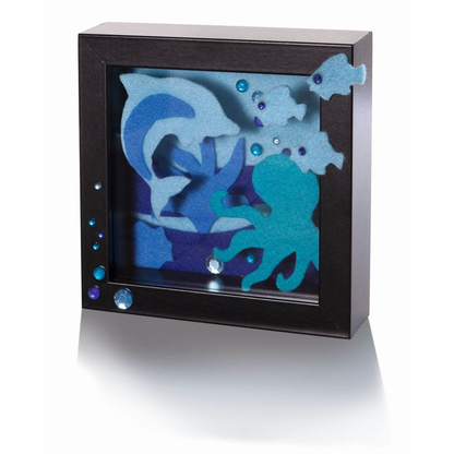 Artikelbild 6 für folia Bastelfilz blau 10 Bogen, Artikelnummer 816421