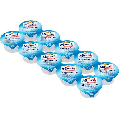 Artikelbild für MinusL® Kaffeesahne 10 % 200x 10,0 g, Artikelnummer 190193