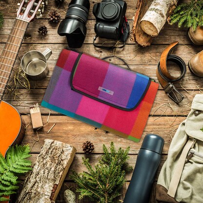 Artikelbild 5 für relaxdays Picknickdecke isoliert mehrfarbig 200,0 x 200,0 cm, 1 St., Artikelnummer 449104