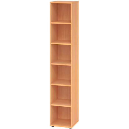 Artikelbild für HAMMERBACHER Aktenregal 964RE buche 40,0 x 40,0 x 215,6 cm, 1 St., Artikelnummer 380596