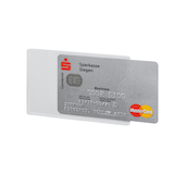 Artikelbild 1 für DURABLE Kreditkartenhülle RFID SECURE transparent 5,4 x 8,6 cm, 3 St., Artikelnummer 462848