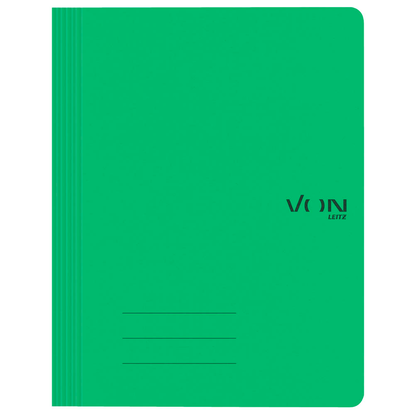 Artikelbild 2 für VON LEITZ Schnellhefter Karton grün DIN A4, 1 St., Artikelnummer 636039