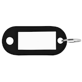 Artikelbild 1 für pavo Schlüsselanhänger schwarz, 100 St., Artikelnummer 497723