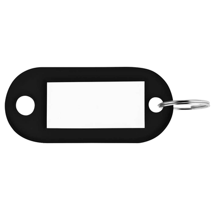 Artikelbild für pavo Schlüsselanhänger schwarz, 100 St., Artikelnummer 497723