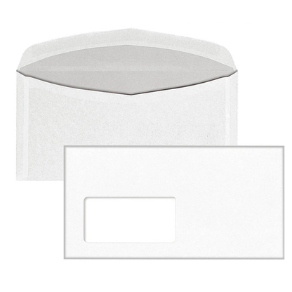 Artikelbild 4 für BONG Kuvertierhüllen KuvertierStar DIN lang+ mit Fenster weiß nassklebend 1.000 St., Artikelnummer 124966