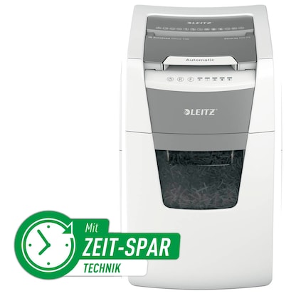 Artikelbild 14 für LEITZ IQ Autofeed Small Office 150 Aktenvernichter mit Partikelschnitt P-5, 2 x 15 mm, bis 150 Blatt, weiß, Artikelnummer 267304