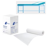 Artikelbild 1 für Meditrade® Ärztekrepp ROLLICEL® 2-lagig weiß 59,0 cm x 50,0 m, 9 Rollen, Artikelnummer 242129