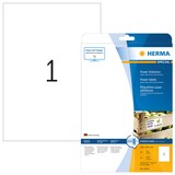 Artikelbild 1 für HERMA Etiketten 10911 weiß 210,0 x 297,0 mm, 25 Blatt, Artikelnummer 298539